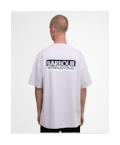 Men's Barbour International Oversized Wendell T-Shirt - Thistle