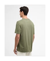 Men's Barbour International Piston Graphic  T-Shirt - Burnt Olive