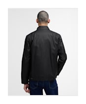 Men's Barbour International Merton Waxed Jacket - Black