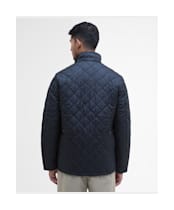 Men's Barbour Chelsea Sportsquilt Jacket - Navy