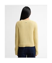 Women's Barbour Fawley Knitted Jumper - Soured Citrus