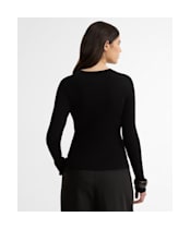 Women's Barbour International Kyla Knitted Jumper - Black