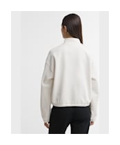 Women's Barbour International Nova Half Zip Sweatshirt - Light Stone