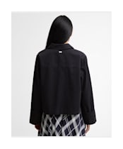 Women's Barbour Aylesby Overshirt - Dark Navy