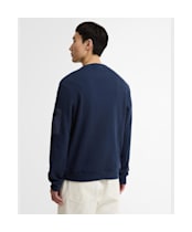 Men's Barbour International Bewley Crew Neck Sweatshirt - Oxford Navy