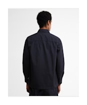 Men's Barbour Rickfell Ripstop Overshirt - Dark Navy