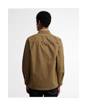 Men's Barbour Rickfell Ripstop Overshirt - Clay