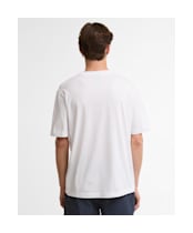 Men's Barbour International Hocking Graphic T-Shirt - White