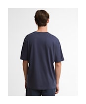 Men's Barbour International Leighton Graphic T-Shirt - Oxford Navy