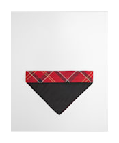 Barbour Tartan Dog Bandana - Cardinal Tartan