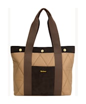 Women's Barbour Healy Tote Bag - Muted Tartan