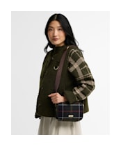 Women's Barbour Contin Tartan Mini Crossbody Bag - Classic Tartan