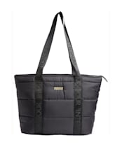 Women's Barbour International Monaco Baffle Quilt Tote Bag - Black