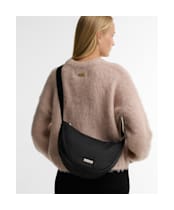 Women's Barbour International Monaco Sling Bag - Black