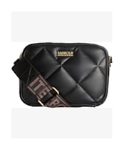 Women's Barbour International Soft Quilt Sloan Crossbody Bag - Black