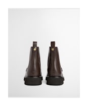 Women's Barbour Delfina Chelsea Boots - Dark Chocolate