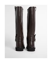Women's Barbour Theodora Riding Boot - Dark Chocolate