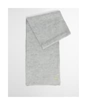 Women’s Barbour International Sparkle Hat & Scarf Set - Grey Marl