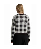 Women's Barbour International Halina Knitted Cardigan - TRUFFLE MULTI