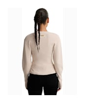 Women's Barbour International Cyrus Knitted Jumper - Nutmeg