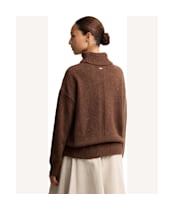 Women's Barbour Stanford Fleck Knitted Jumper - Rustic