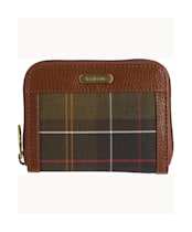 Women's Barbour Mini Daphne Tartan Purse - Classic / Brown