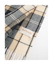 Women's Barbour Hailes Tartan Scarf - Light Birchwood Dress Tartan