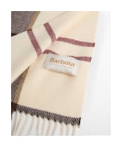 Women's Barbour Harriet Tartan Scarf - Light Muted Tartan