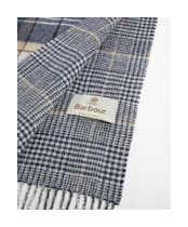 Women's Barbour Taryn Reversible Scarf - Light Birchwood Dress Tartan