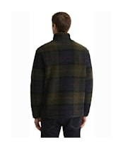 Men's Barbour Tartan Zip Through Fleece Jacket - Shadow Classic Tartan