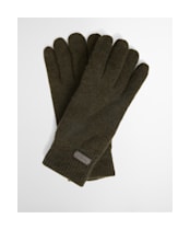 Men's Barbour Carlton Beanie & Gloves Gift Set - Dark Green