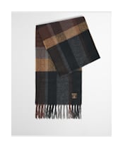 Men's Barbour Westerdale Beanie & Scarf Gift Set - Navy / Grey