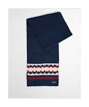 Men's Barbour Kane Knitted Beanie & Scarf Gift Set - Evergreen