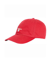 Men's Barbour Cascade Sports Cap - Bright Red