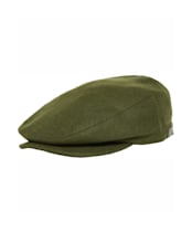 Men's Barbour Redshore Flat Cap - Forest Green