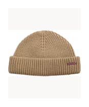 Men's Barbour Mosely Beanie Hat - Mushroom