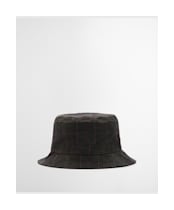 Men's Barbour Haydon Tartan Bucket Hat - Dark Classic Tartan