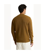 Men's Barbour International Crawley Crew Neck Jumper - Butternut