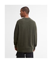Men's Barbour Stockham Texture Knit Crew - Beech