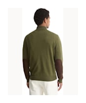 Men's Barbour Whitworth Half Zip Sweater - Sage