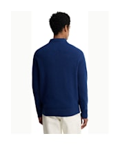 Men's Barbour Newtown Crew Neck Sweater - Inky Blue