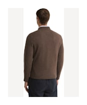Men's Barbour Pure Cashmere Sweater - Major Brown