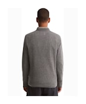 Men's Barbour Pure Cashmere Sweater - Pewter