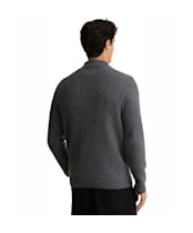 Men's Barbour International Oxham Half Zip Jumper - Asphalt
