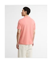 Men's Barbour International Essential Polo - Burnt Coral