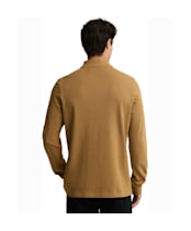 Men's Barbour International Long Sleeve Polo Shirt - Butternut