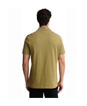 Men's Barbour International Evan Tipped Polo Shirt - Fir Green