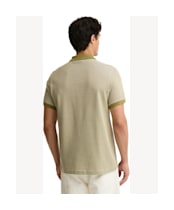 Men's Barbour International Morley Oxford Polo Shirt - Fir Green