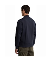 Men's Barbour Caldbeck Full Zip Sweatshirt - Dark Navy