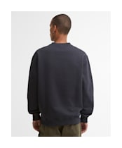 Men's Barbour Pitt Crew Neck Sweatshirt - Dark Navy